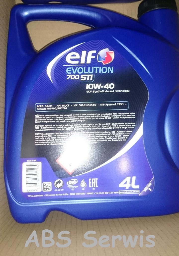 ELF Evolution 700STI 10W40